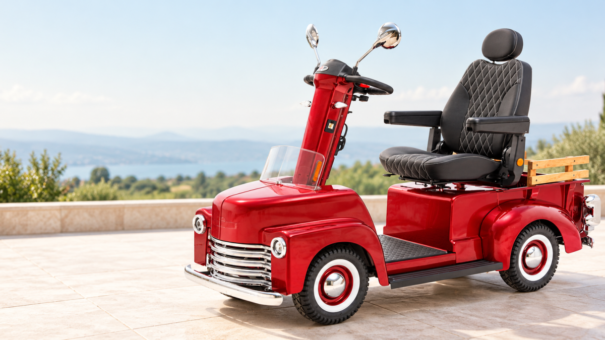 Scooter Testfahrt Rapp GesundheitsTeam GmbH